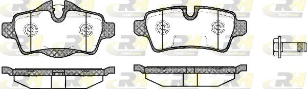 Brake Pad Set, disc brake (21344.00)
