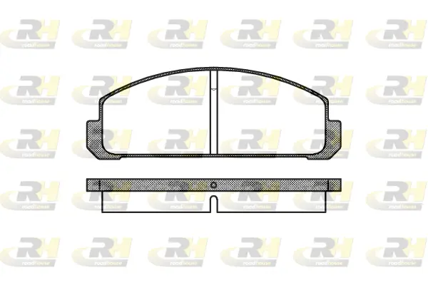 Brake Pad Set, disc brake (2099.20)