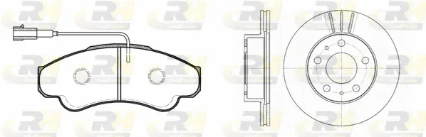 Brake Kit, disc brake (8959.00)
