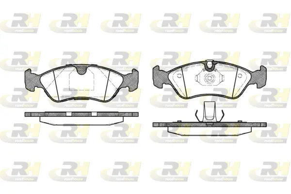Brake Pad Set, disc brake (2286.50)