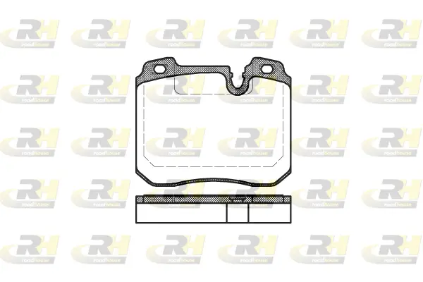 Brake Pad Set, disc brake (2378.00)