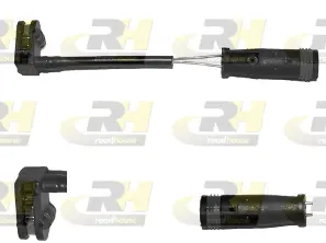 Warning Contact, brake pad wear (001076)