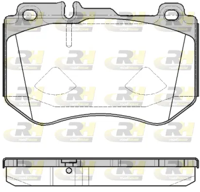 Brake Pad Set, disc brake (21591.00)