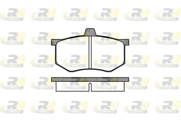 Brake Pad Set, disc brake (2043.00)