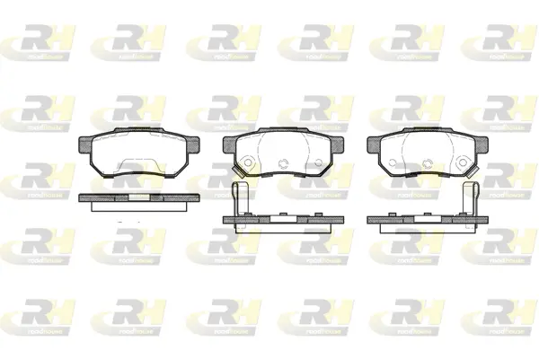 Brake Pad Set, disc brake (2233.64)