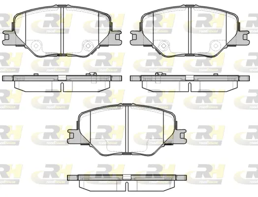 Brake Pad Set, disc brake (21795.02)