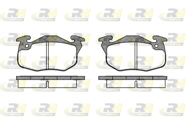 Brake Pad Set, disc brake (2192.10)