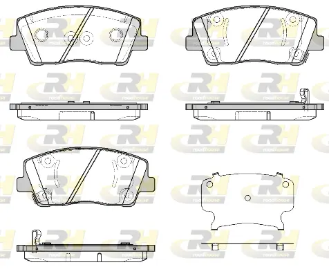 Brake Pad Set, disc brake (21812.02)