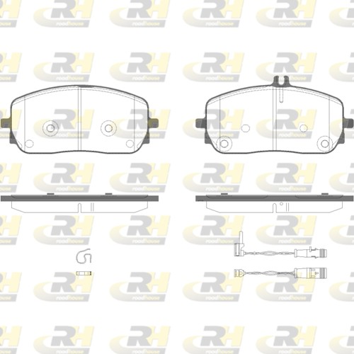 Brake Pad Set, disc brake (21826.02)