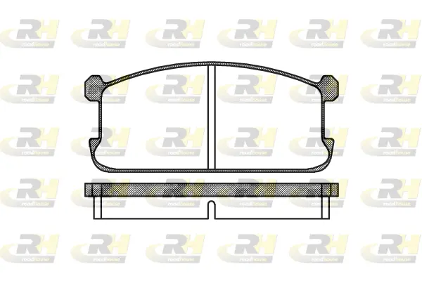 Brake Pad Set, disc brake (2106.00)
