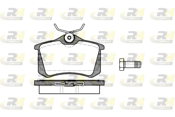 Brake Pad Set, disc brake (2263.01)