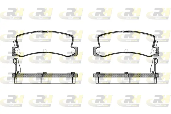Brake Pad Set, disc brake (2214.04)