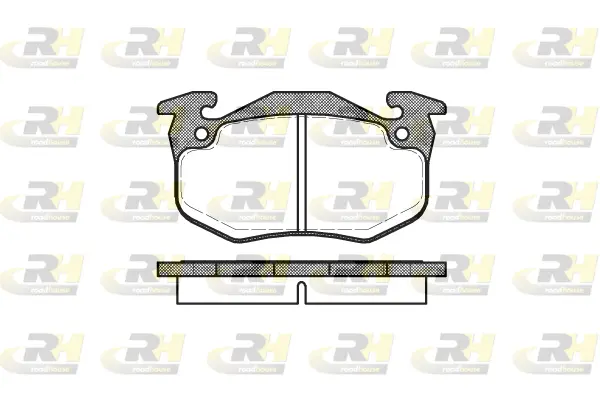 Brake Pad Set, disc brake (2144.80)