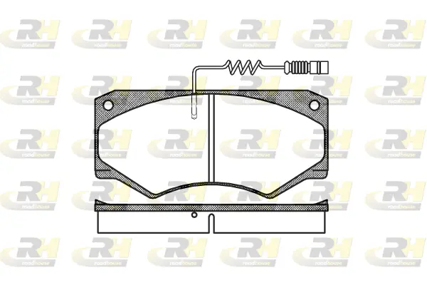 Brake Pad Set, disc brake (2047.14)