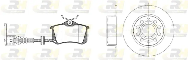 Brake Kit, disc brake (8263.09)