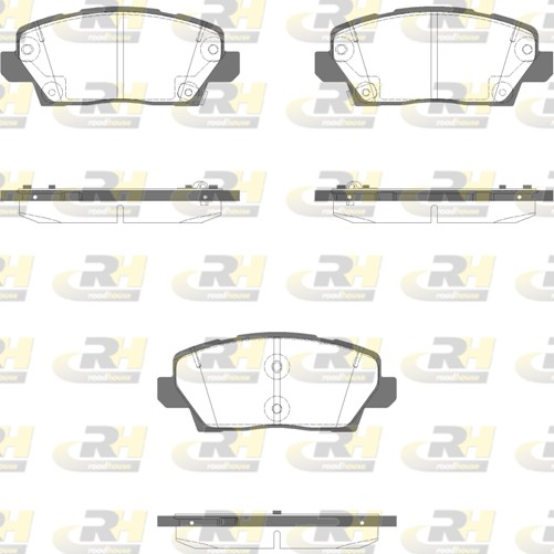 Brake Pad Set, disc brake (21995.02)