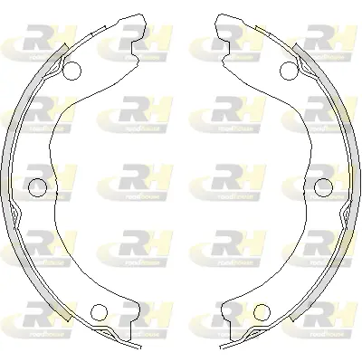 Brake Shoe, parking brake (4736.00)