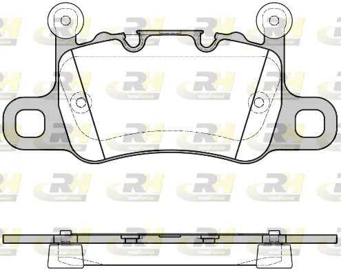 Brake Pad Set, disc brake (21598.10)