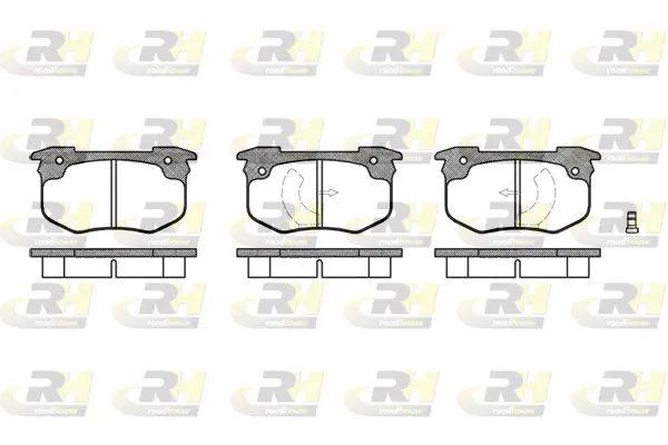 Brake Pad Set, disc brake (2029.12)