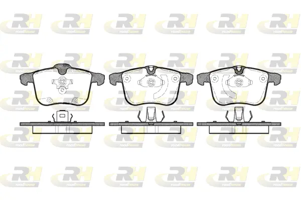 Brake Pad Set, disc brake (21053.00)