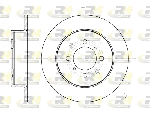 Brake Disc (6732.00)
