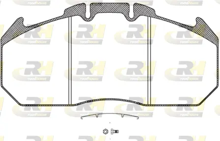 Brake Pad Set, disc brake (JSX 21034.30)