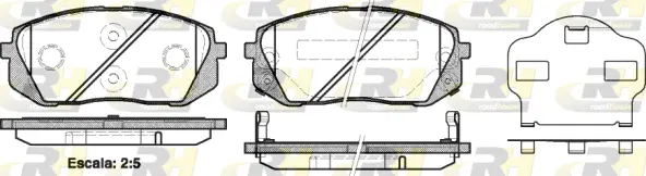 Brake Pad Set, disc brake (21302.02)