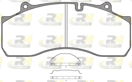 Brake Pad Set, disc brake (JSX 21073.00)