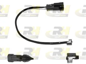 Warning Contact, brake pad wear (001092)