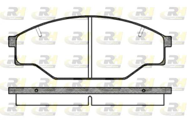 Brake Pad Set, disc brake (2197.10)