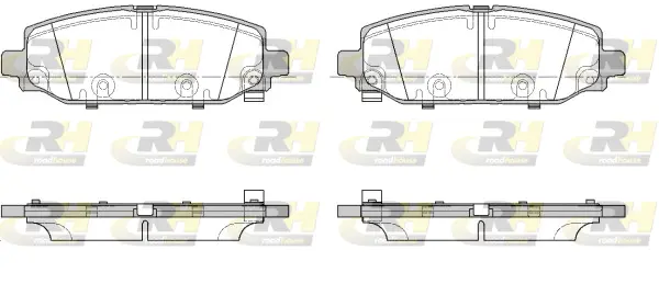 Brake Pad Set, disc brake (21844.02)