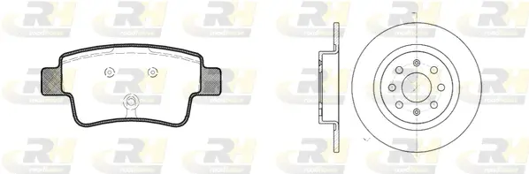Brake Kit, disc brake (81198.00)