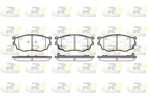 Brake Pad Set, disc brake (2800.12)