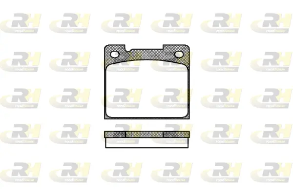 Brake Pad Set, disc brake (2039.30)