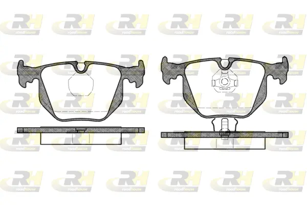 Brake Pad Set, disc brake (2381.00)