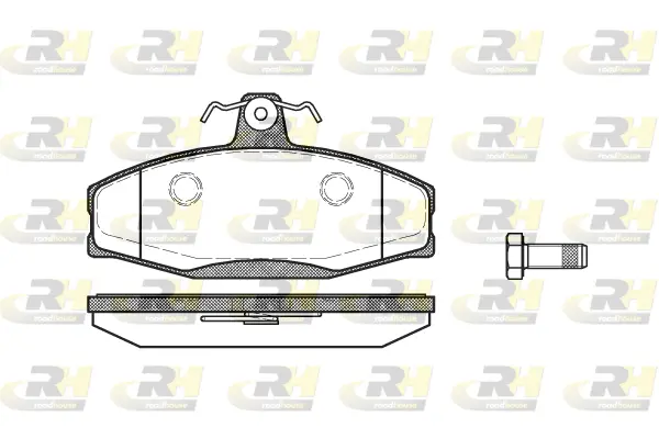 Brake Pad Set, disc brake (2620.20)