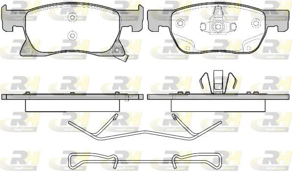 Brake Pad Set, disc brake (21681.02)
