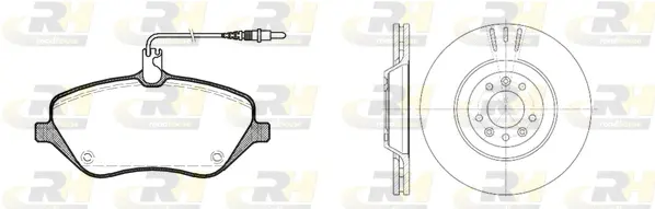 Brake Kit, disc brake (81101.00)