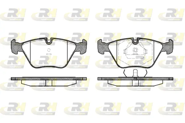 Brake Pad Set, disc brake (2270.40)