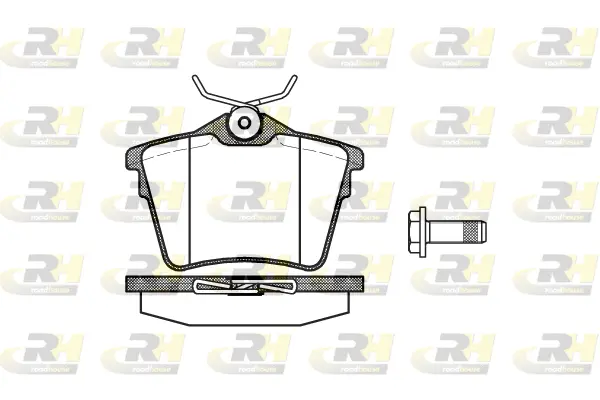 Brake Pad Set, disc brake (21103.00)