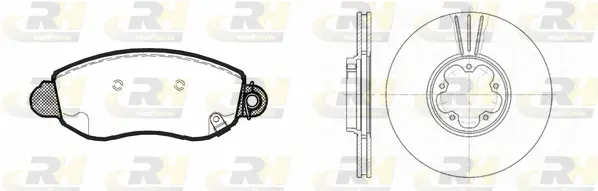 Brake Kit, disc brake (8772.00)