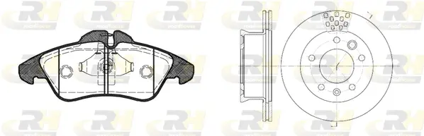 Brake Kit, disc brake (8578.01)