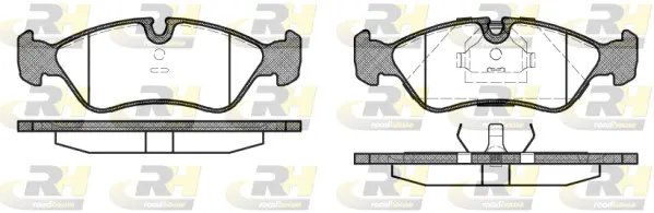 Brake Pad Set, disc brake (2286.10)