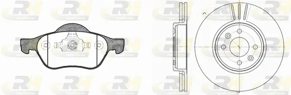 Brake Kit, disc brake (8962.01)