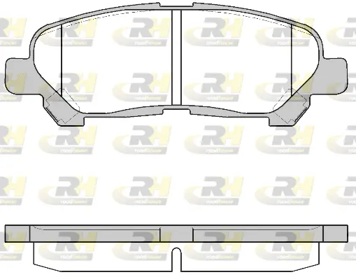 Brake Pad Set, disc brake (21313.00)