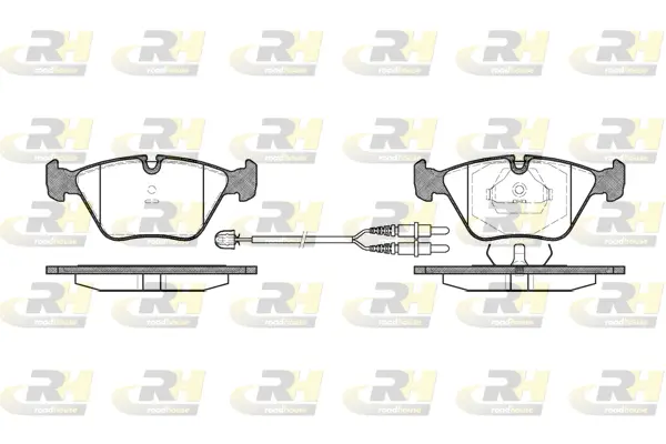 Brake Pad Set, disc brake (2270.22)