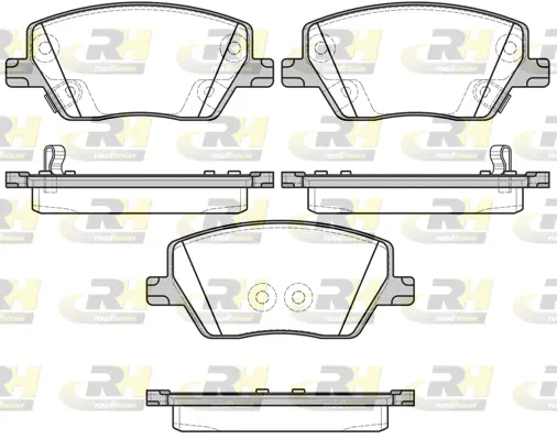 Brake Pad Set, disc brake (21695.02)