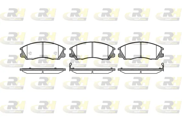 Brake Pad Set, disc brake (2771.32)
