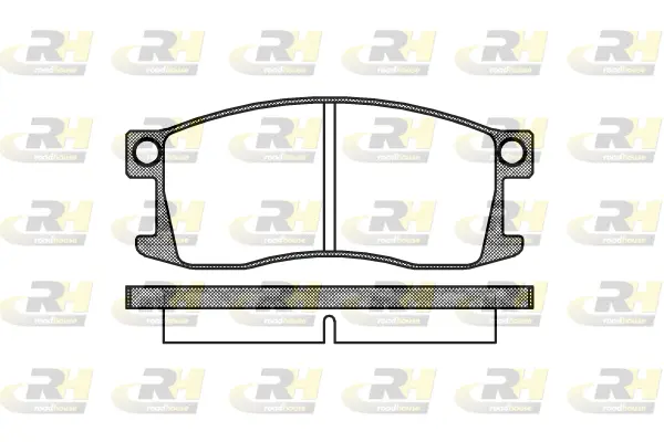 Brake Pad Set, disc brake (2110.00)