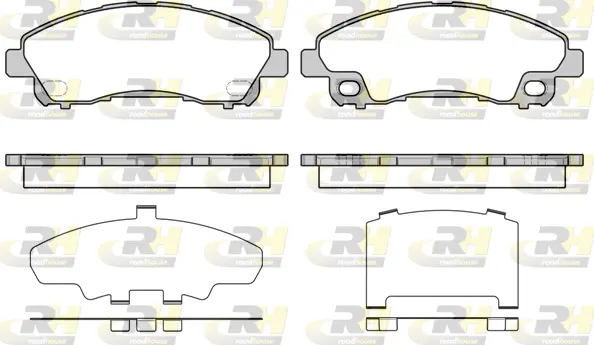 Brake Pad Set, disc brake (21645.00)
